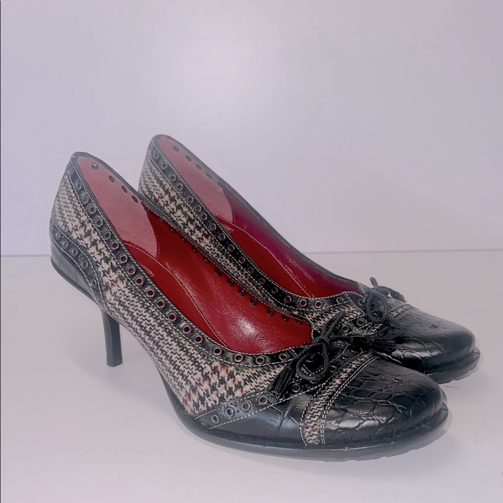 Goffredo Fantini Paid and Leather Pump